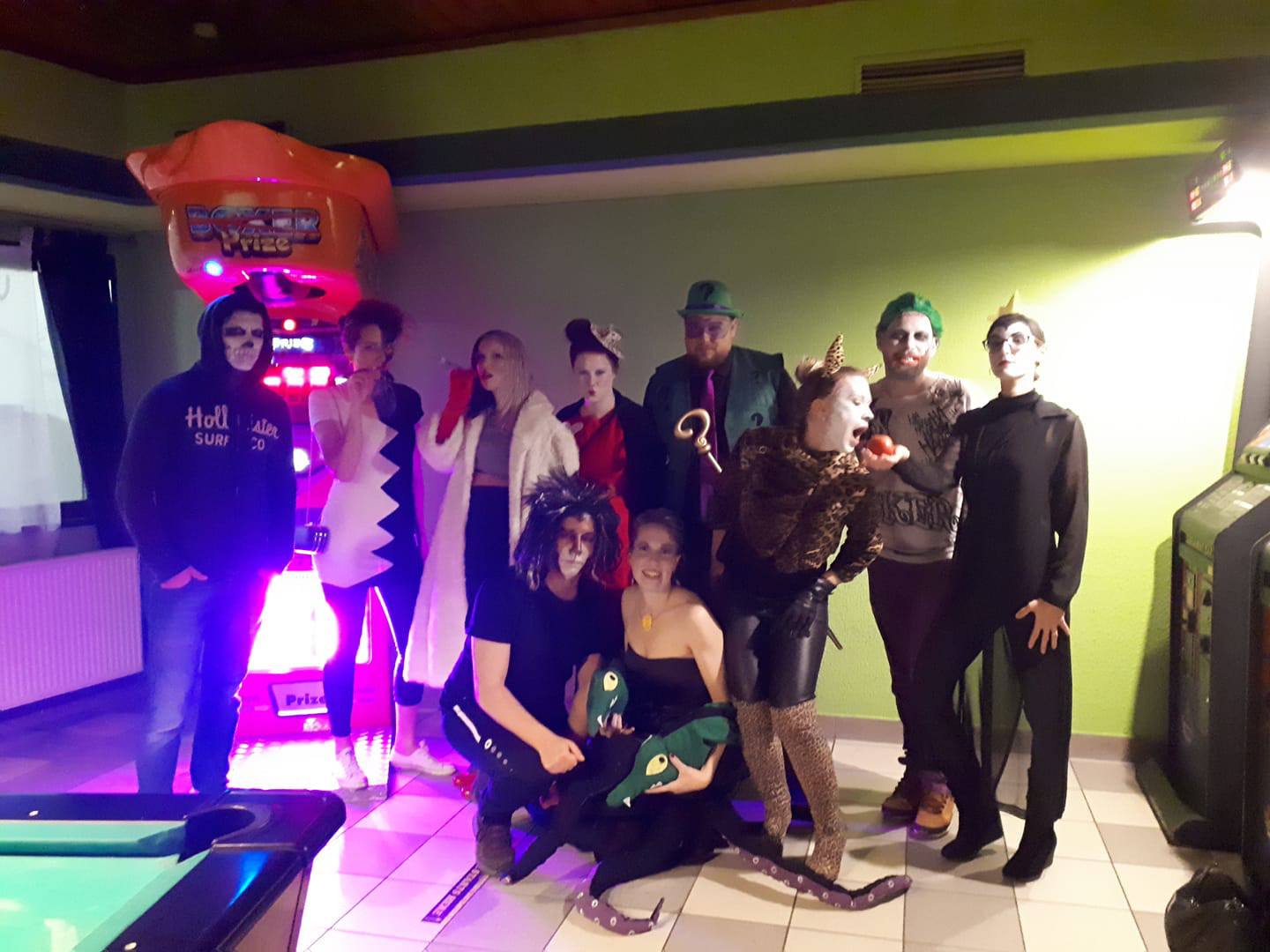 Halloweenparty des Café Time Out